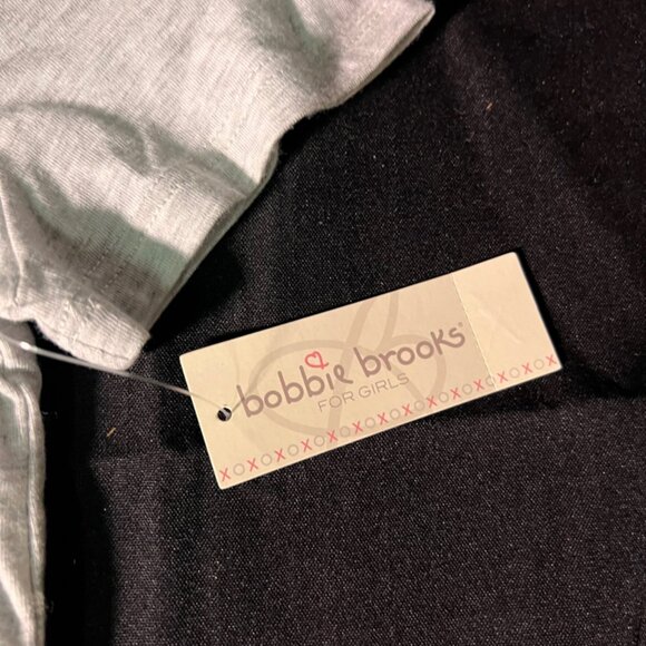 NWT Bobbie Brooks Sz M (7/8) Girls Unicorn Squad Gray Short Sleeve‎ High Low (D) - Picture 3 of 7